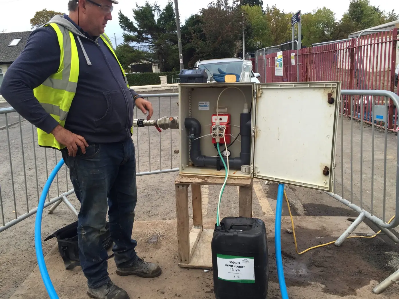 Water chlorination